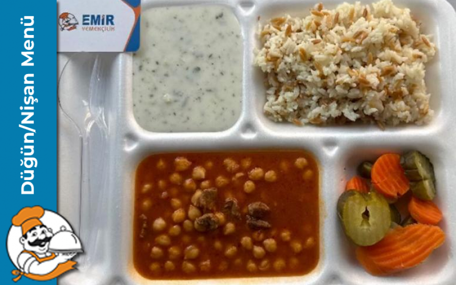 Düğün Nişan Yemeği Menüsü