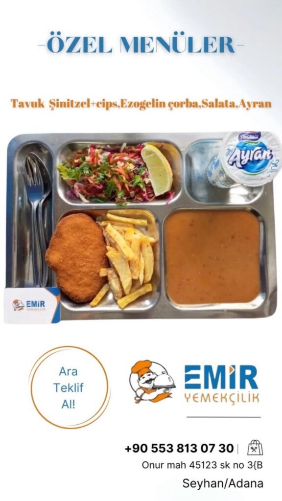 Düğün Nişan Yemeği Menümüz